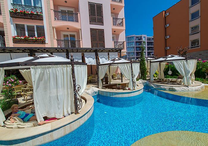 Romance Marine Aparthotel Slantschew brjag Exterior foto